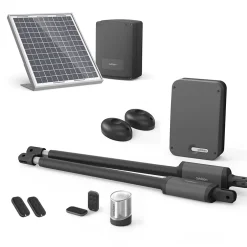 Motorisation télescopique solaire pour portail à battants - Styrka 310-Avidsen Online