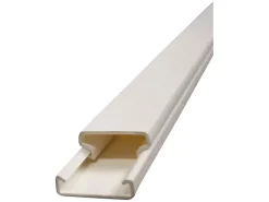 Moulure électrique blanc PVC pour passage de câbles et fils en saillie 30 x 10 mm- Outlet