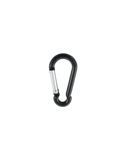 Mousqueton POMPIER 6X60 Noir Aluminium - 5 pièces^Vis Express New