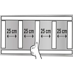 Mousse adhésive double face extérieure (spécial tôles) 19 mm x 6 m-CQFD Outlet