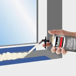 Mousse expansive Portes et Fenêtres aérosol 500ml-Rubson Discount