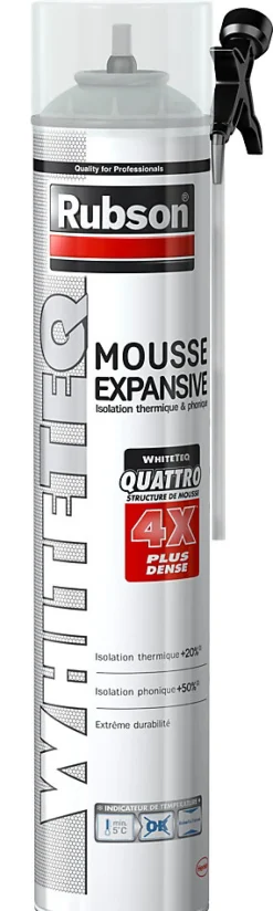 Mousse expansive Thermique & Phonique aérosol 750ml^Rubson Outlet