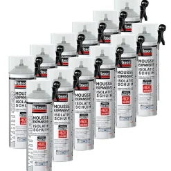 Mousse PU expansive 500ml WhiteTEQ^Rubson New