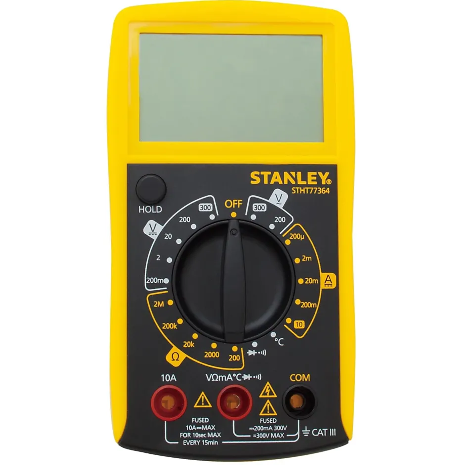 Multimètre à écran numérique^Stanley Discount