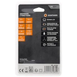 Multimètre digital 19 calibres --Zenitech Online