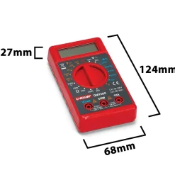 Multimètre digital 6 en 1, sondes fournies-Velamp