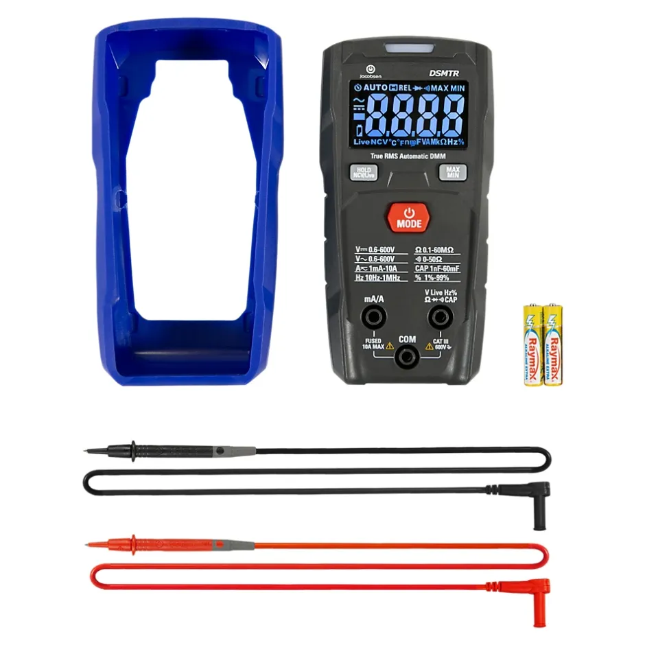 Multimètre numérique de poche DSMTR 600V-Jacobsen New