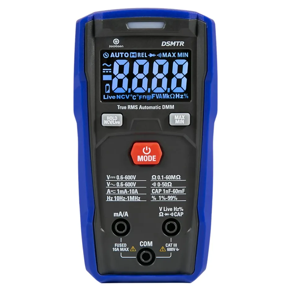 Multimètre numérique de poche DSMTR 600V-Jacobsen New