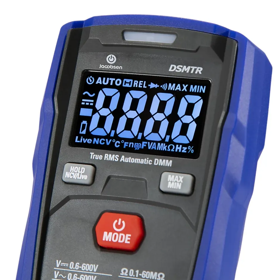 Multimètre numérique de poche DSMTR 600V-Jacobsen New