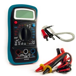 Multimètre numérique six fonctions de mesure avec piles multi-usages - - 107100^Avidsen