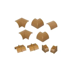 Multi-Pack d'accessoires pour goulotte effet chêne 22x22mm^D-Line Discount