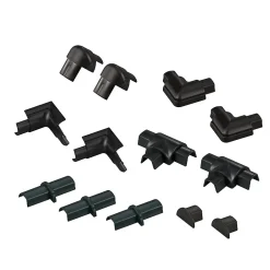 Multi-pack d'accessoires pour goulotte noire 30 x 15 mm^D-Line Sale