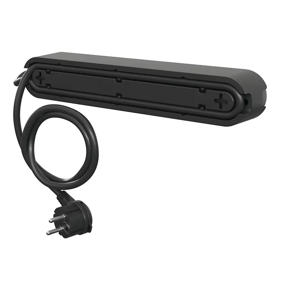 Multiprise 8 prises + 2 USB 1.5 m noir-Jacobsen Online