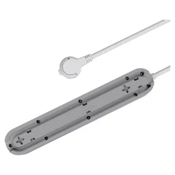 Multiprise 5 prises 3 m blanche^Jacobsen Clearance