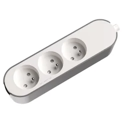 Multiprise 3 prises blanche à câbler^Jacobsen Clearance