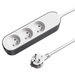 Multiprise 3 prises 3 m blanche^Jacobsen Sale