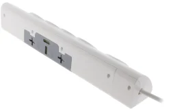 Multiprise d'angle parafoudre 3 prises + 2 USB-Otio Clearance