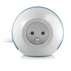 Multiprise Wattball 2x 16A + 1 x 6A + 2 x USB 2.1A blanc et gris^Watt & Co Outlet