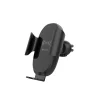 Support Voiture Chargeur Induction Qi 15W avec Capteur Infrarouge et Câble USB-C Noir^Muvit