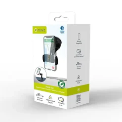 Support Voiture pour Smartphones Rotatif à 360 Pince Extensible à 80mm Noir^Muvit Clearance