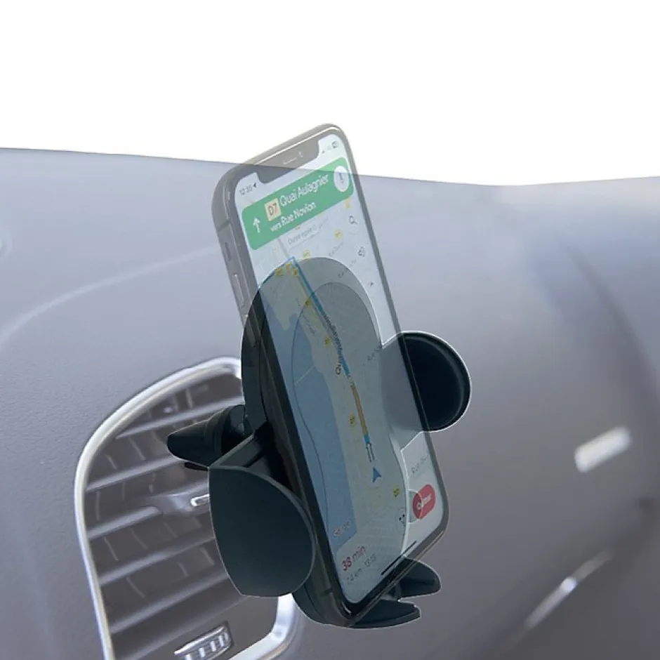 support voiture universel grip avec pince extensible à 100mm noir-Muvit Hot