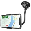 Support Voiture Universel Flex Rotatif à 360 avec Pince Extensible à 100mm Noir-Muvit