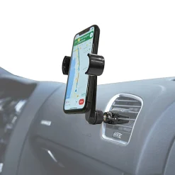 Support Voiture Universel 360 degrés Grip Déporté Rotatif Extensible 80mm Noir-Muvit Clearance