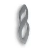 N° de maison - marquage 8 - en acier inoxydable - couleur gris - à visser - hauteur 10 cm - Chapuis CIXA8^Jean Chapuis Ets Online