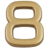 N° de maison - marquage 8 - en PVC - couleur or - autocollant - hauteur 3,7 cm - LD3708^Chapuis Sale