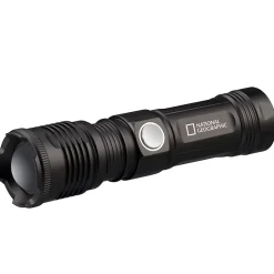 Lampe torche LED 1000lm Zoom Focus batterie USB aimant extérieur camping^National Geographic Clearance