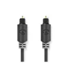 - Cable audio optique TosLink male - 5 metres - Gaine PVC ronde^Nedis New