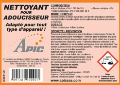Nettoyant pour adoucisseurs d'eau universel^Apic Hot