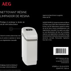 Nettoyant résine pour adoucisseur 500ml^AEG Online