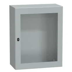 Nsys3d10840t Coffret Métallique étanche Ip66 - 1000x800x400 - Porte Vitrée - Spacial S3d --Schneider Electric New