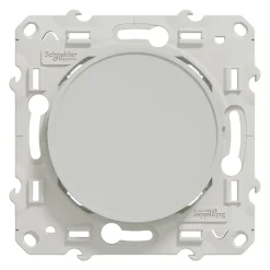 Obturateur à vis Odace blanc^Schneider Electric Hot