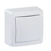 Obturateur complet saillie Alréa blanc-Schneider Electric Hot