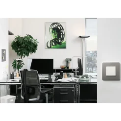 Obturateur Unica Déco blanc-Schneider Electric