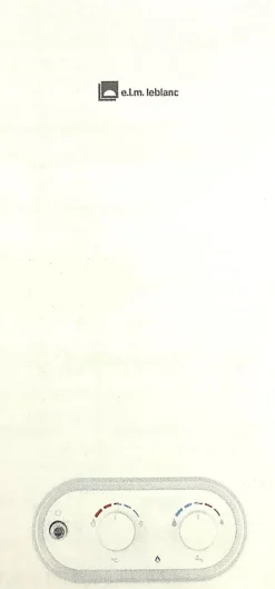 Ondéa Hydropower BAS NOx - LC11-4PVHYB - Puissance 7,9 à 19,2 kW - Gaz Butane/Propane - maxi 11 l/min - Diamètre conduit : 110 mm^Elm Leblanc New