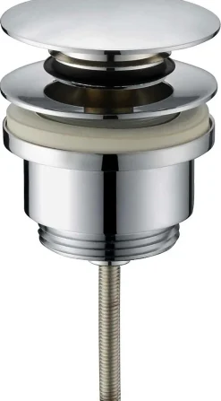 Bonde pour lavabo, Clic-clac, G" 5/4, Chrome (VF785CR)-Optima Online