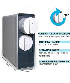 Osmoseur Luxis RO-UX-600G - Système d'osmose inverse^Apic Best
