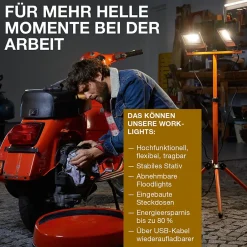 Projecteur de travail LED VAL BAT POCKET,20W,2000lm-Osram Discount