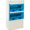 1322p Coffret électrique étanche Pour Prises - 2 Rangées De 11 Modules - Ip65 - Indubox^Solera