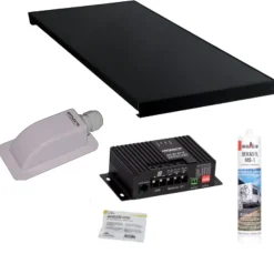 Pack ALL BLACK Panneau Solaire 190W + Régulateur solaire MPPT20-Antarion Best