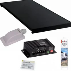 Pack ALL BLACK Panneau Solaire 300W + Régulateur solaire MPPT20^Antarion Clearance