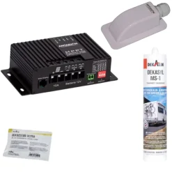 Pack Kit de pose solaire avec Régulateur de Charge MPPT 160W 10A Meilleur rendement-Antarion Best