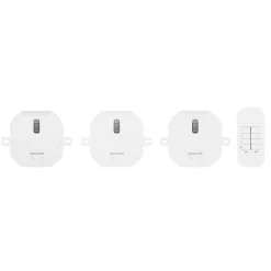 Pack 3 modules + 1 télécommande intérieurs^ New