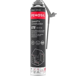 Pack 6 Mousses colle universelle SpeedFix Construction 878 pistolable 690ml + Nettoyant FoamCleaner929 500ml + Pistolet-Penosil Online