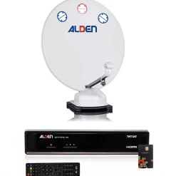 Pack Orbiter Parabole Automatique 85cm + Récepteur satellite SATMATIC HD TNTSAT-Alden Clearance