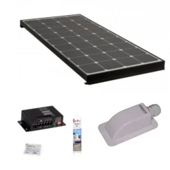 PACK Panneau Solaire Black Booster 140W + Régulateur de charge Bluetooth + Kit de pose-Antarion Sale