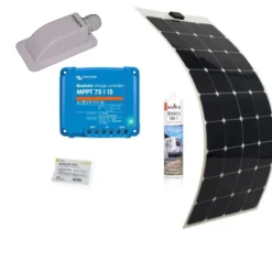 Pack Panneau Solaire Souple 135W Camping car Van Life + Régulateur solaire VICTRON 220W 15A^Antarion Clearance
